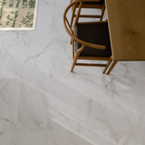12 x 24 in Lumino Calacatta Matte Pressed Glazed Porcelain Tile