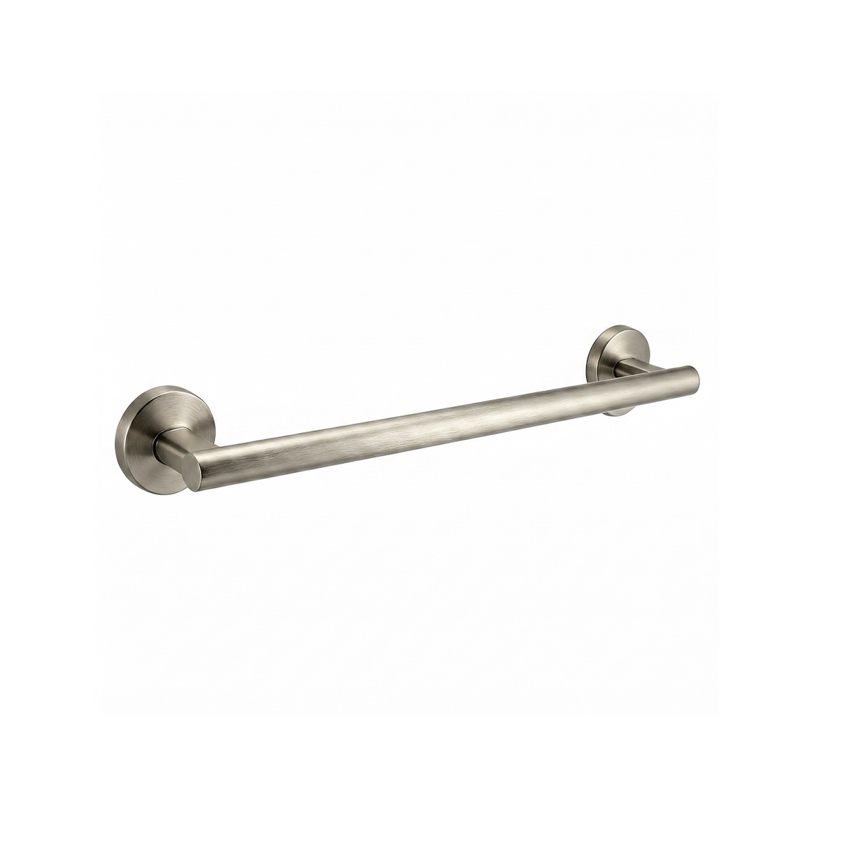 Ivanees 4-Piece Bathroom Accessories Set in Brushed Nickel Finish – Stainless Steel Robe Hook, Towel Ring, Toilet Paper Holder & Towel Bar