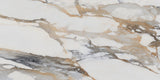 3 In. X 3 In. Calacatta Bold Satin Matte - Porcelain - Hexagon Wall & Floor Tile (5.49 Sqft/Case) - BUILDMYPLACE