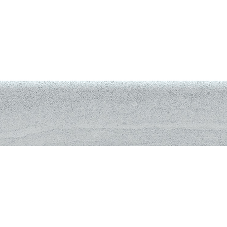 3 x 12 in Davenport Matte Glazed Porcelain Ice Bullnose Trim - BUILDMYPLACE