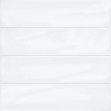 3 x 12 in. Marlow Pressed Glazed Cloud Glossy Ceramic Wall Tile - BUILDMYPLACE