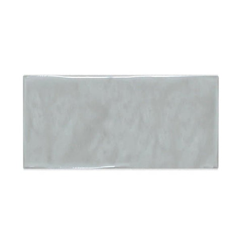 3 x 12 in. Marlow Smoke Glossy Pressed Glazed Ceramic Wall Tile
