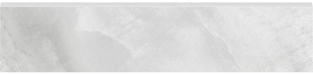 3 X 12 In Plata Onyx Polished Glazed Porcelain Bullnose - BUILDMYPLACE