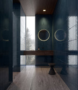 3 x 12 in. Teramoda Ink Glossy Pressed Glazed Ceramic Tile - BUILDMYPLACE