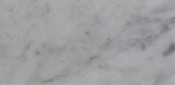 3 X 6 in. Bianco Carrara White Honed Marble Tile - BUILDMYPLACE