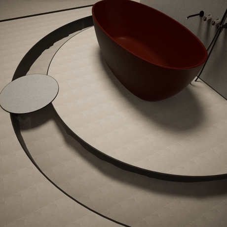 3 X 6 In Classic Pulpis Grey Matte Pressed Glazed Ceramic - BUILDMYPLACE