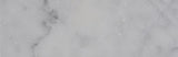 3 X 9 in. Bianco Carrara White Honed Marble Tile - BUILDMYPLACE
