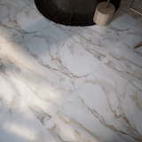 32 x 32 in. La Marca Calacatta Paonazzo Polished Rectified Glazed Porcelain Wall Tile - BUILDMYPLACE