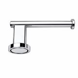 Ivanees 4-Piece Bathroom Accessories Set in Chrome Finish – Stainless Steel Robe Hook, Towel Ring, Toilet Paper Holder & Towel Bar