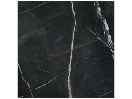 36 x 36 in Majesto Calacatta Noir Polished Rectified Colorsync Porcelain Tile