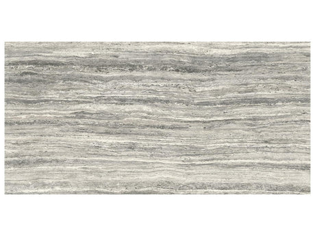 36 x 72 in Majesto Travertino Titanium Organic Matte Rectified Colorsync Porcelain Tile