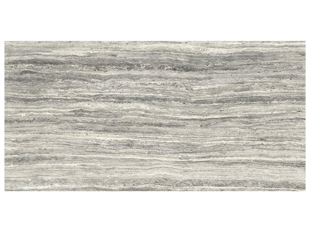 36 x 72 in Majesto Travertino Titanium Organic Matte Rectified Colorsync Porcelain Tile