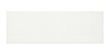 4 x 12 in. Soho Canvas White Glossy Pressed Glazed Ceramic Wall Tile - BUILDMYPLACE
