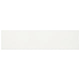 4 X 16 In Soho Canvas White Light Colors Matte Pressed Glazed Ceramic - BUILDMYPLACE