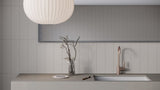 4 X 16 In Soho Halo Grey Dark Colors Matte Pressed Glazed Ceramic - BUILDMYPLACE