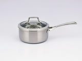 KUCHT Culinary Professional 3 Ply Stainless Steel 10 Piece Cookware Set