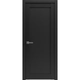 Pantry Kitchen Lite Door Hardware | Quadro 4111 Matte Black | Single Panel Frame Trims | Bathroom Bedroom Sturdy Doors