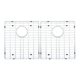 44 Inch Corner Butterfly Undermount Kitchen Sink 16 Gauge Double Bowl Sink - BUILDMYPLACE
