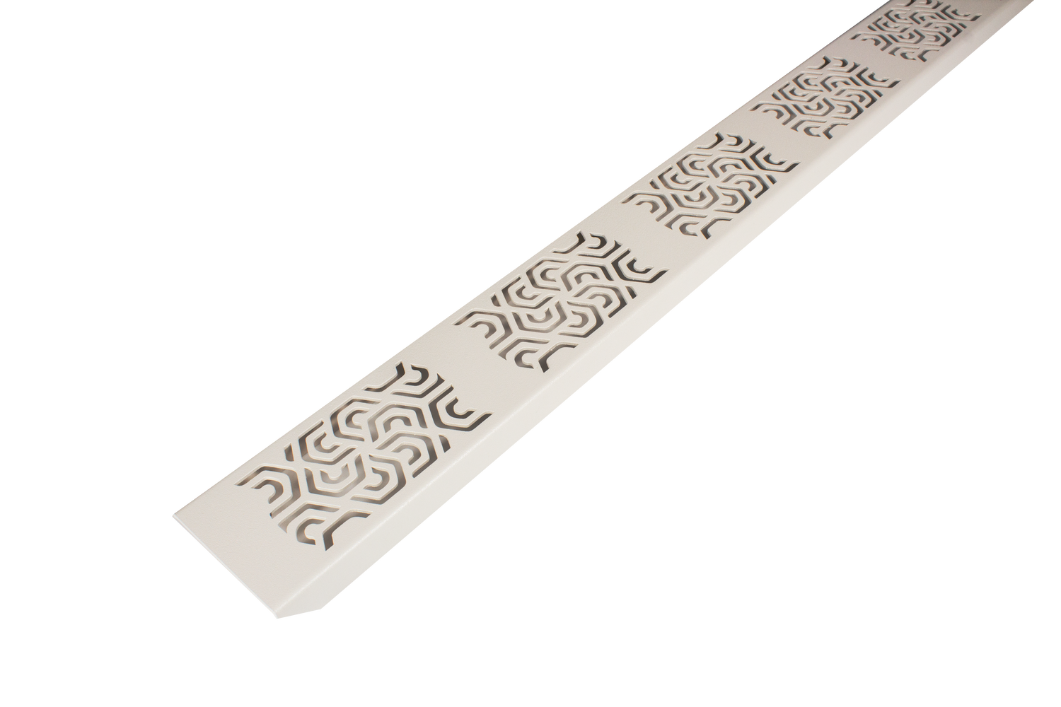 MYVARIO-LINE – 35 in. Design grate and drain channel - Sand - Powder Coated - tile cover / panel