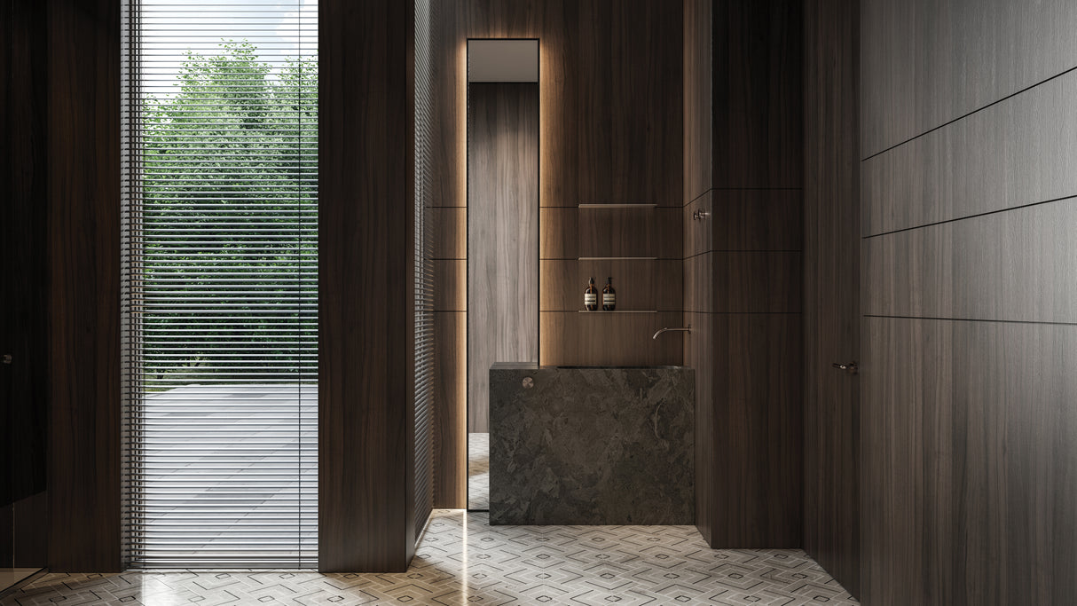 Picco La Marca Paradiso Honed Glazed Porcelain Mosaic