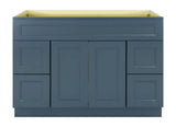 48" BLAIR SHAKER Bathroom Vanity - 48"W x 21"D x 34.5"H - BUILDMYPLACE