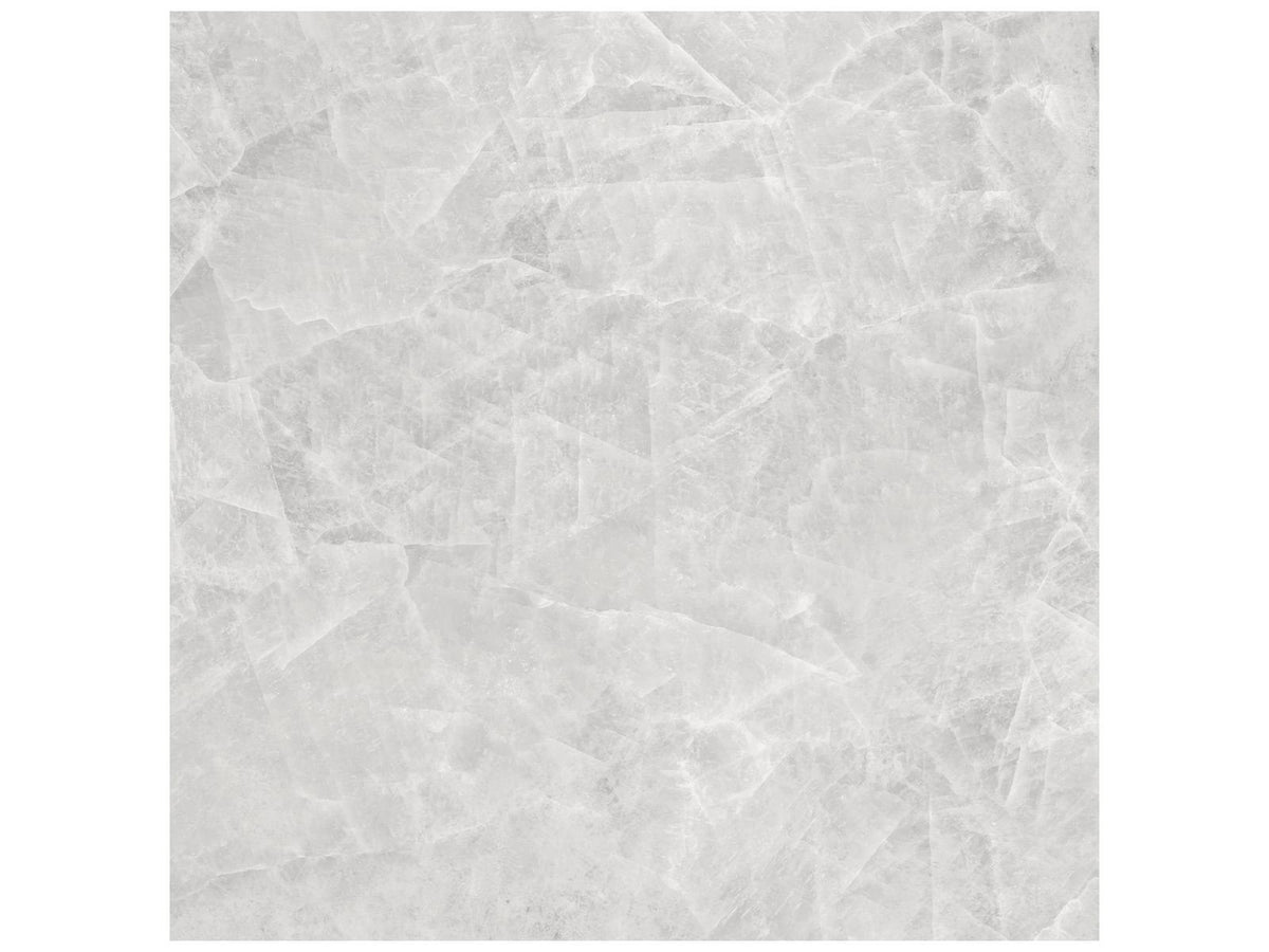 48 x 48 in Majesto Crystal Bianco Polished Rectified Colorsync Porcelain Tile