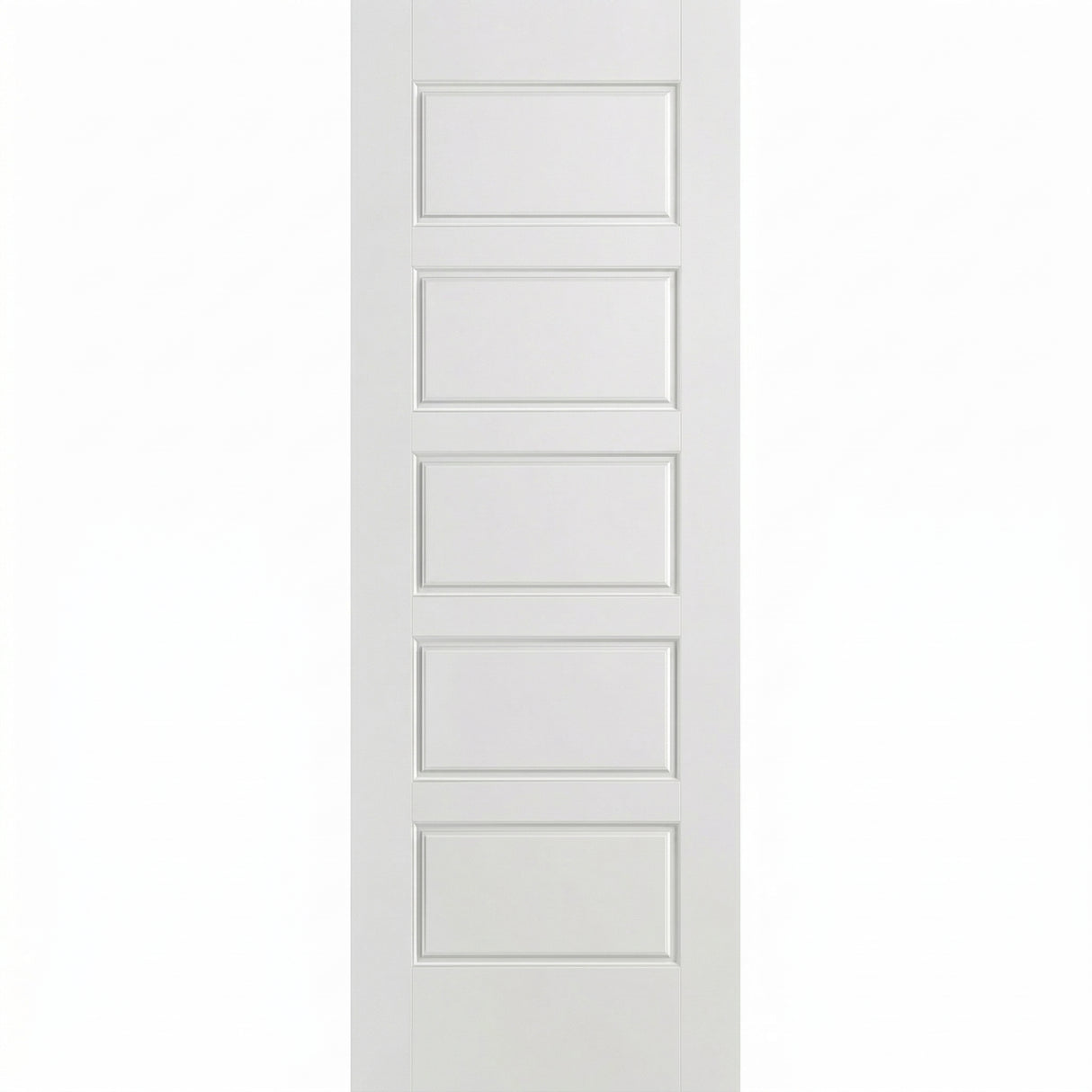 Ivanees 5-Panel Hollow Core Molded Door Slab 80 Inch Height
