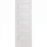Ivanees 5-Panel Hollow Core Molded Door Slab 80 Inch Height