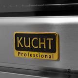 48 in. 6.7 cu. ft. 8 Burners Dual Fuel Range for Propane Gas in Stainless Steel with Kucht Horus Thermostat