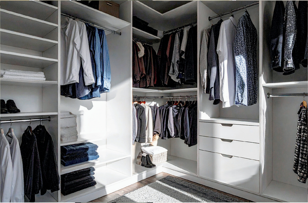 Arctic White Closets