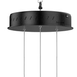 6 - Light 30" Wide Modern/Contemporary Cage LED Chandelier Ceiling Light, 70W, 3000K, 3500LM, Adjustable Height - BUILDMYPLACE