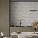 6 X 24 In Strada Mist Split Face Limestone Panel - BUILDMYPLACE