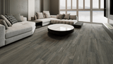 6 X 36 In Vintagewood Carbon Matte Pressed Glazed Porcelain - BUILDMYPLACE