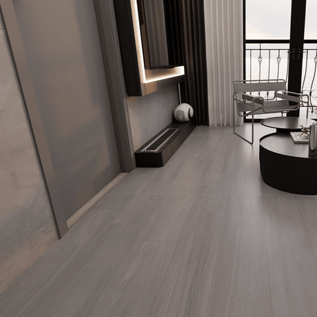 6 X 36 In Vintagewood Dune Matte Pressed Glazed Porcelain - BUILDMYPLACE