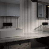 6 X 6 In Fluid Honed Marble - BUILDMYPLACE