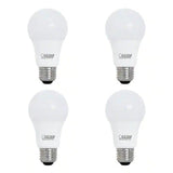 60 - Watt A19 Dimmable CEC Title 20 Compliant 90+ CRI LED Light Bulb, 2700K (4 - Pack) - BUILDMYPLACE