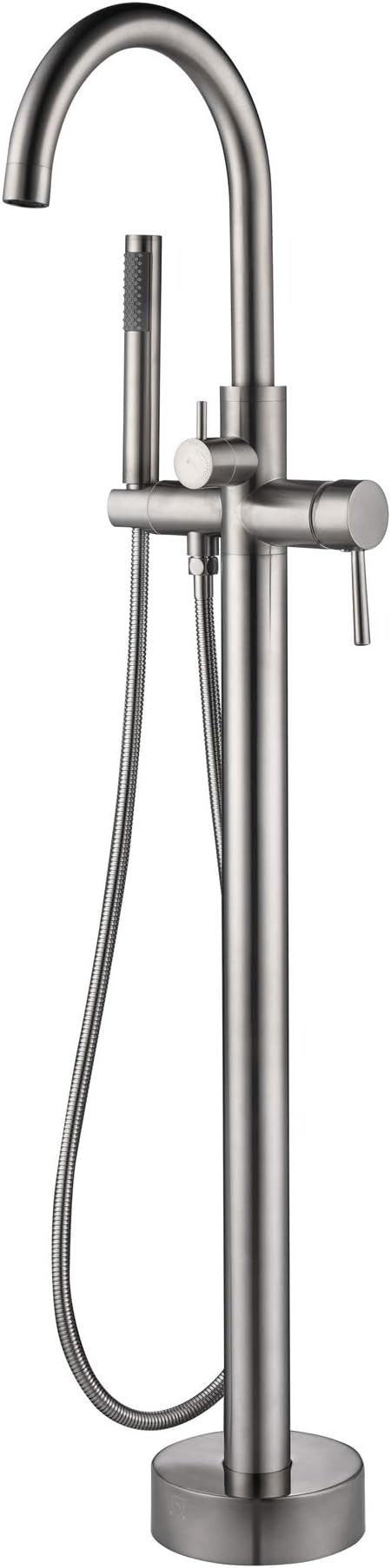 High Flow Freestanding Tub Filler, ‎44.7 x 8.5 x 9.65 inches