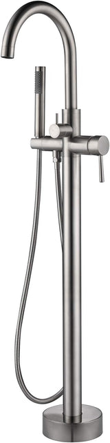 High Flow Freestanding Tub Filler, ‎44.7 x 8.5 x 9.65 inches