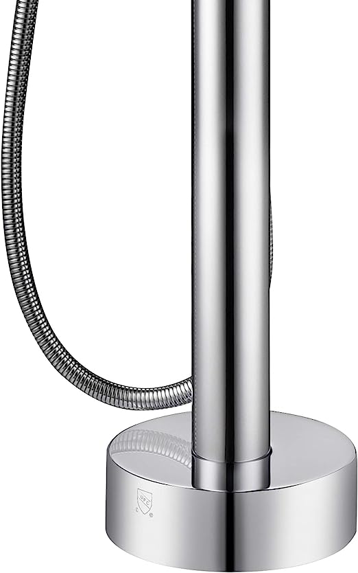 High Flow Freestanding Tub Filler, ‎44.7 x 8.5 x 9.65 inches