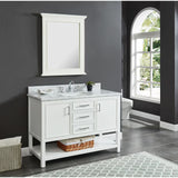 Allen-Roth Presnell 25-Inches X 36-Inches Polished Rectangle Bathroom Vanity Mirror