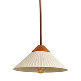 Summit Mountain Cream White Pendant Light, Max 20W, E26 Base, Damp Rated