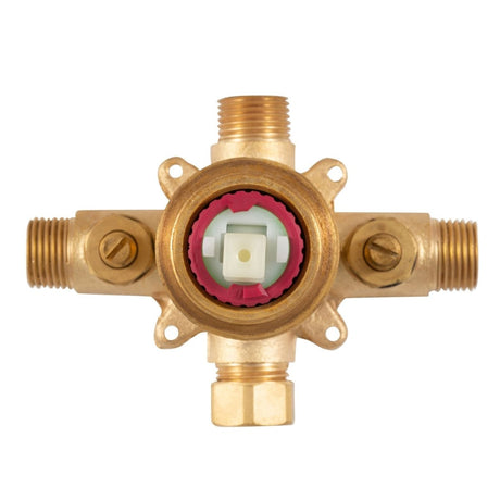 7.25 H x 7.25 W x 5D TruTemp Pressure Balance Valve - BUILDMYPLACE