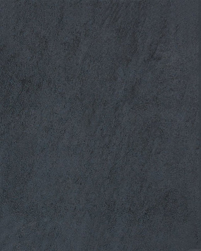 8 X 10 In Cinq Black Matte Pressed Glazed Ceramic - BUILDMYPLACE