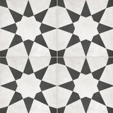 8 x 8 in. Form Monochrome Stellar Matte Pressed Glazed Porcelain Tile - BUILDMYPLACE