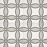 8 X 8 In Form Sand Zenith Matte Pressed Glazed Porcelain Tile - BUILDMYPLACE