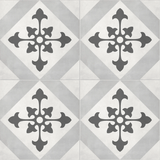 8 X 8 In Northstar Form Ice Matte Pressed Glazed Porcelain - BUILDMYPLACE