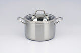 KUCHT Culinary Professional 3 Ply Stainless Steel 10 Piece Cookware Set
