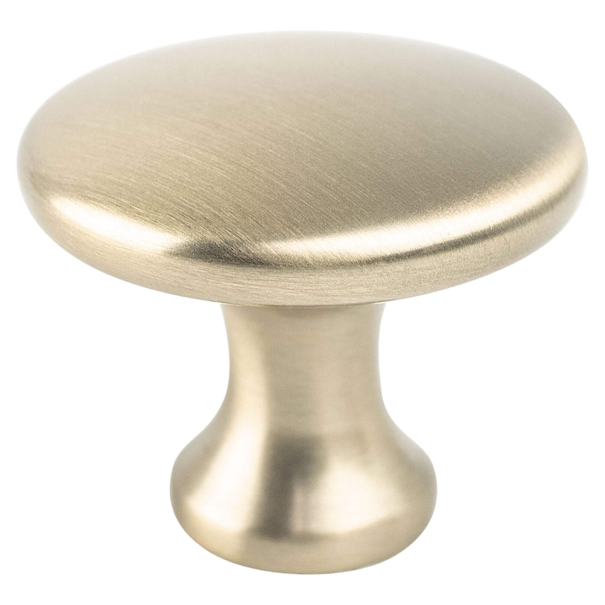 Contemporary Advantage Five Champagne Narrow Round Knob