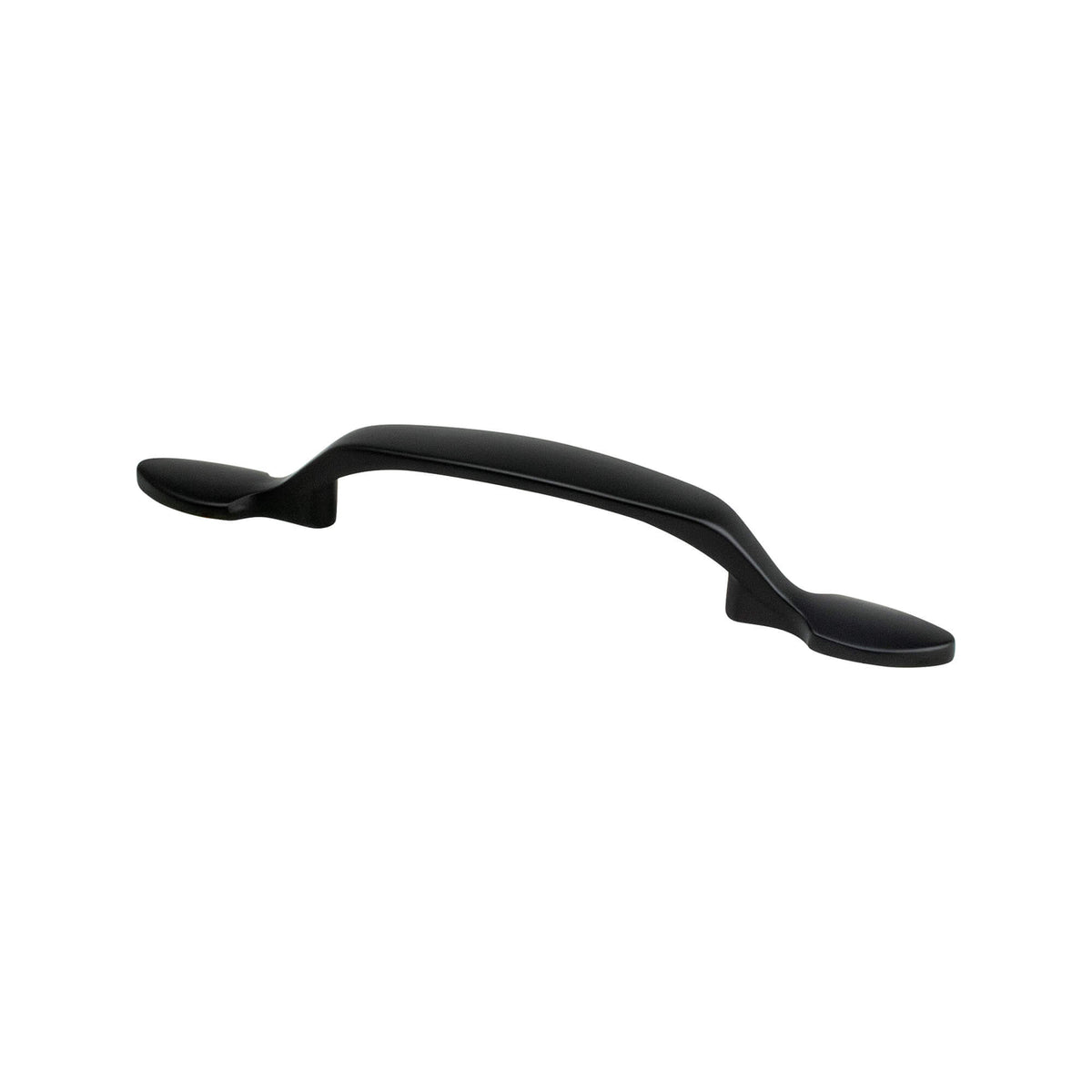 Traditional Advantage Two 3 inch CC Matte Black Spade End Pull