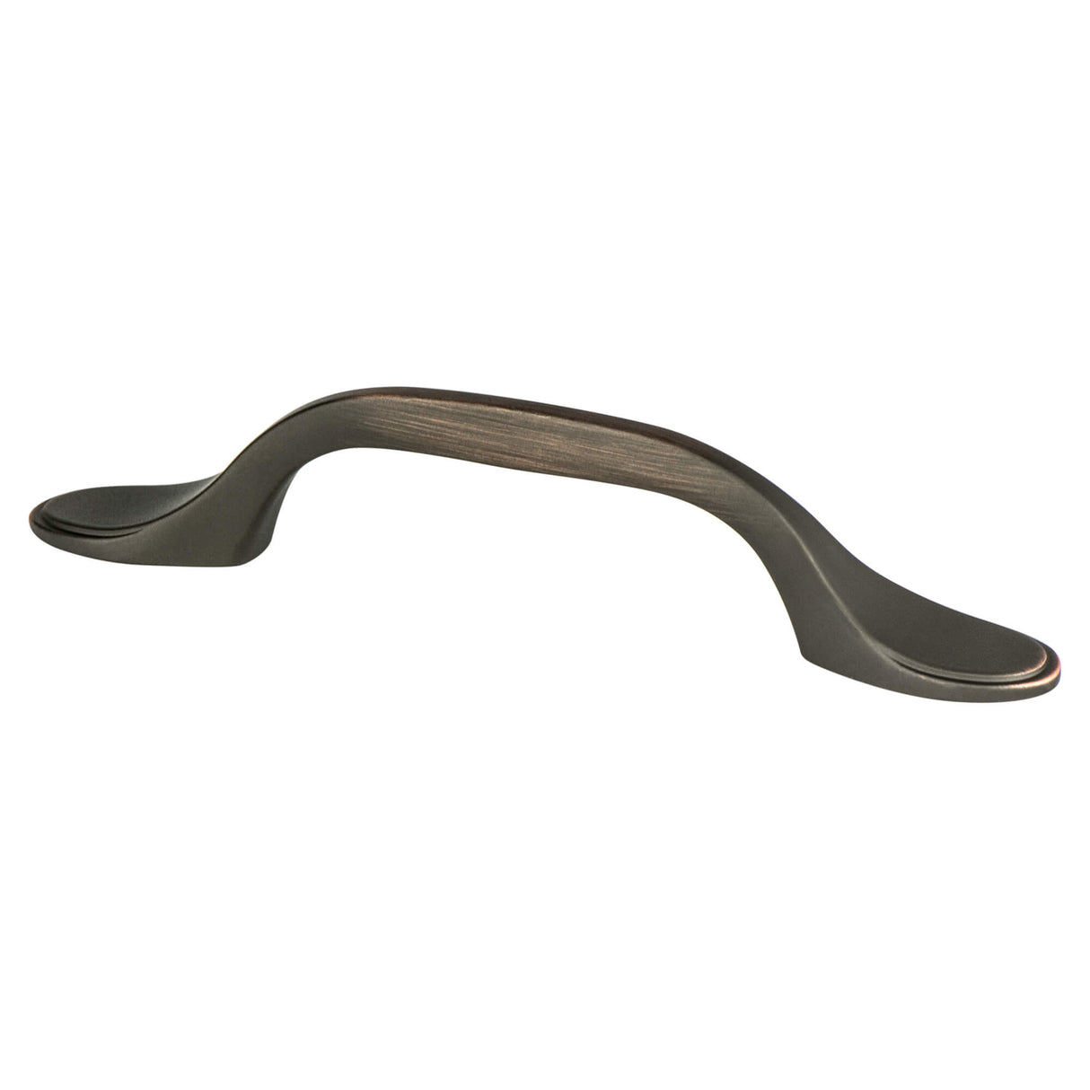 Traditional Advantage One 3 inch CC Verona Bronze Rounded End Pull